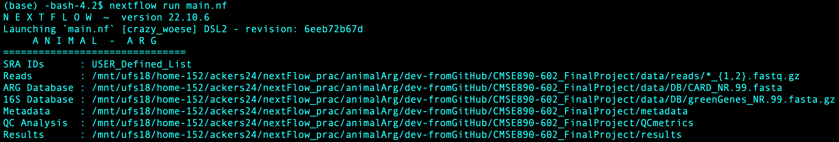 InitialLogMessage&Command Main
